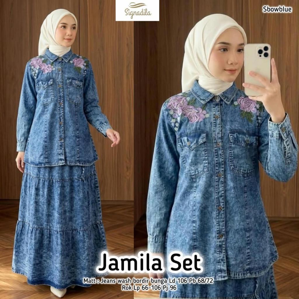 0609     JAMILA SET    by SIGNADiLa DAILY WEAR  HIJAB STORE FASHION WANITA // NOVIISTUFF
