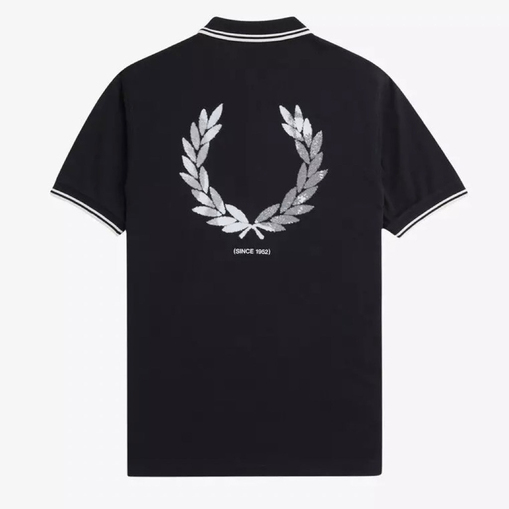 Fred Perry M8565 102 Advantage Perry Polo Shirt In Black