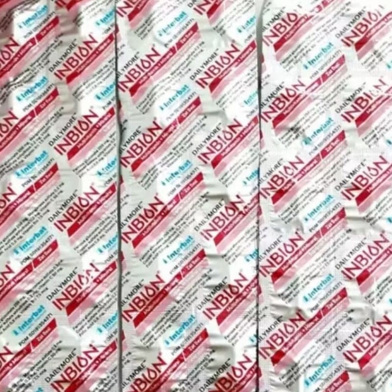 INBION STRIP 10 KAPSUL MULTIVITAMIN + MINERAL