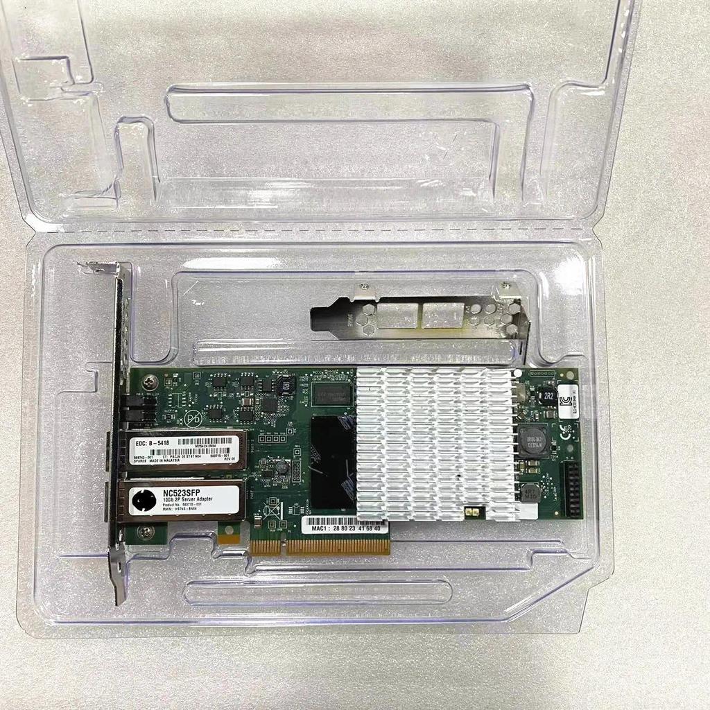 NC523SFP Dual Port 10Gbps SFP+Network Adapter Ethernet PCI-E 593742-001