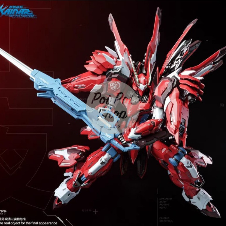 Metal Build CangDao Kainar Dussack Full Armor 1/100  CD-FA-04 Diecast Cang Dao Action Figure Robot S