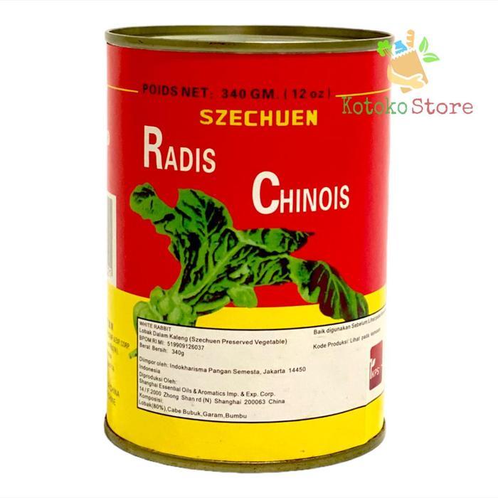 Szechuan Radis Chinois/ Sayur Lobak Kaleng / Szechuan Acar Lobak 340gr