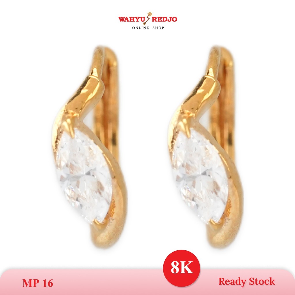 WAHYU REDJO - ANTING EMAS 8K MODEL KLEP ANAK MATA AYU (PMR)