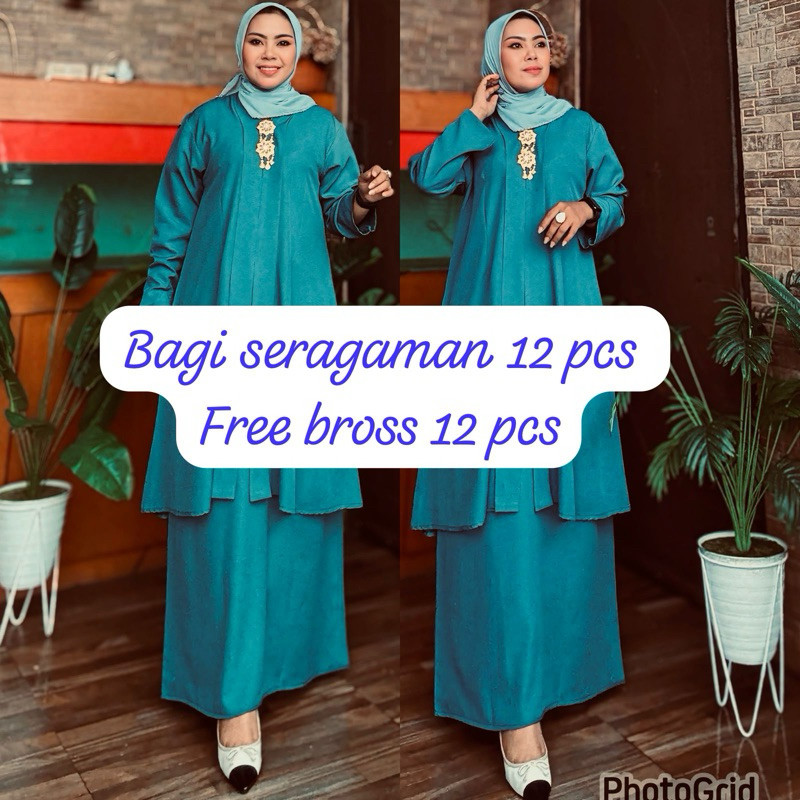 HIRO.SHOP Setelan rok cinday mira jaya kebaya dan cantik buat seragaman