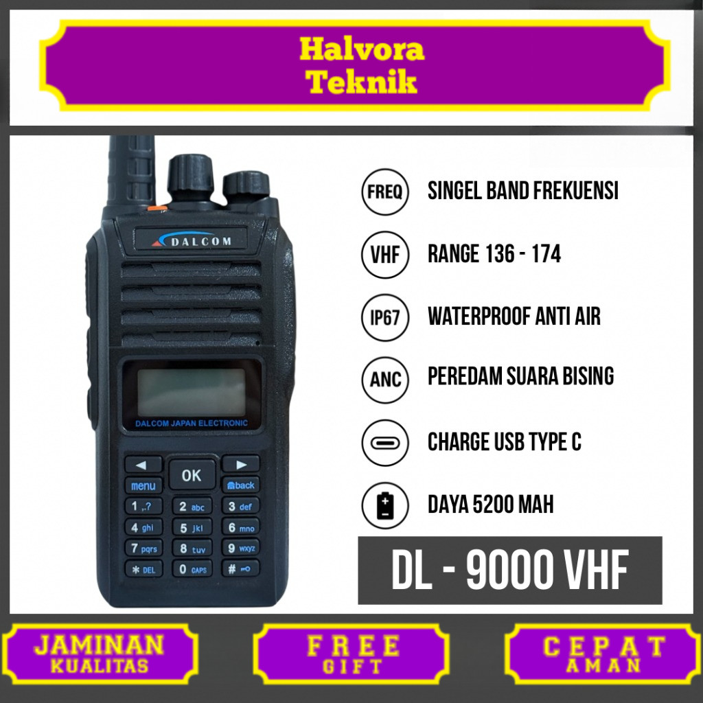 HT DALCOM DL-9000 WATERPROOF IP68 BEST SELLER