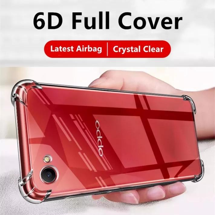 CASE OPPO F7 / F7 PRO / F7 YOUTH SOFTCASE ANTICRACK AIRBAG CASING TRANSPARANT ANTI SHOCK