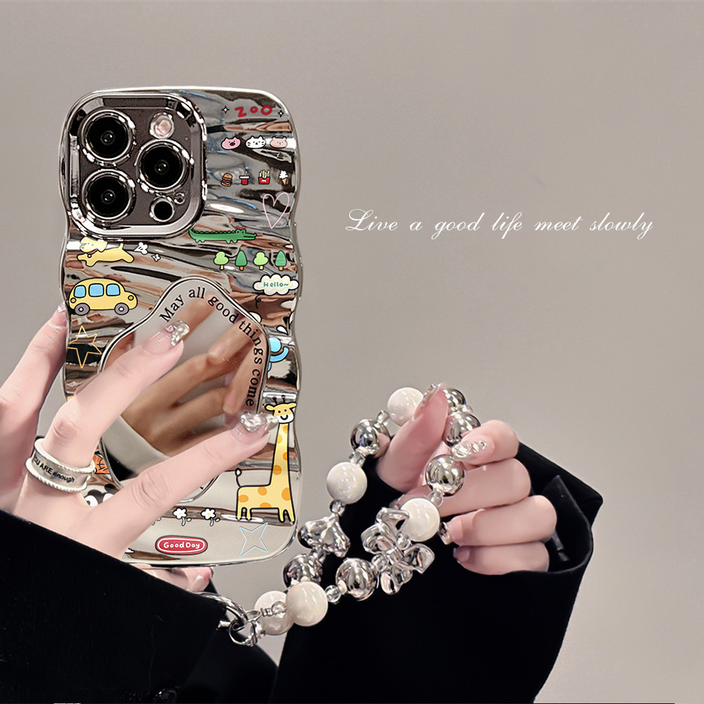 Casing HP Untuk iPhone 16 11 12 13 14 15 pro xs XR 14 plus pro max 7 8 6 7+ 8+ 6+ Casing Kaca dengan