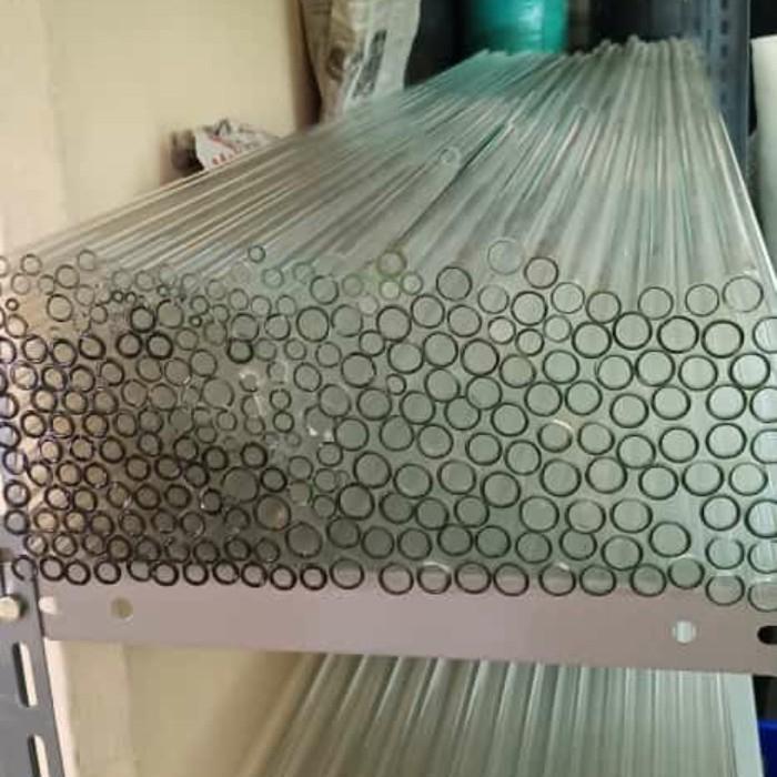 pipa kaca tahan panas od 19mm× 30cm