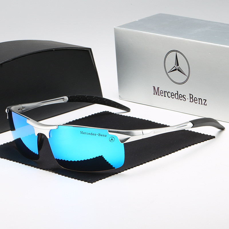 Car Luxury Men Driving Polarized Sunglasses Anti Glare Driver Goggles For Mercedes Benz A B C E V RC