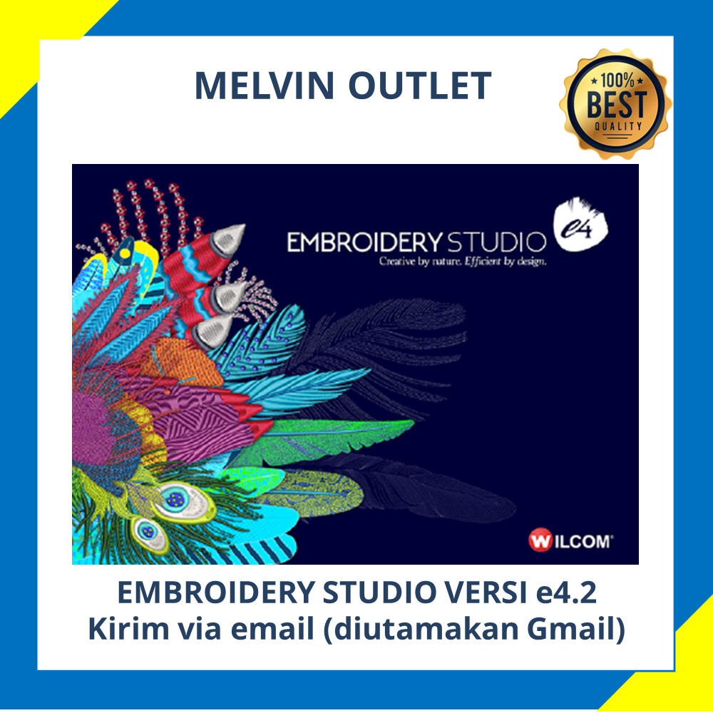 Wilcom Embroidery Studio e4.2 atau e2 Full Version - Wilcom | EmbroideryStudio | Windows | Software