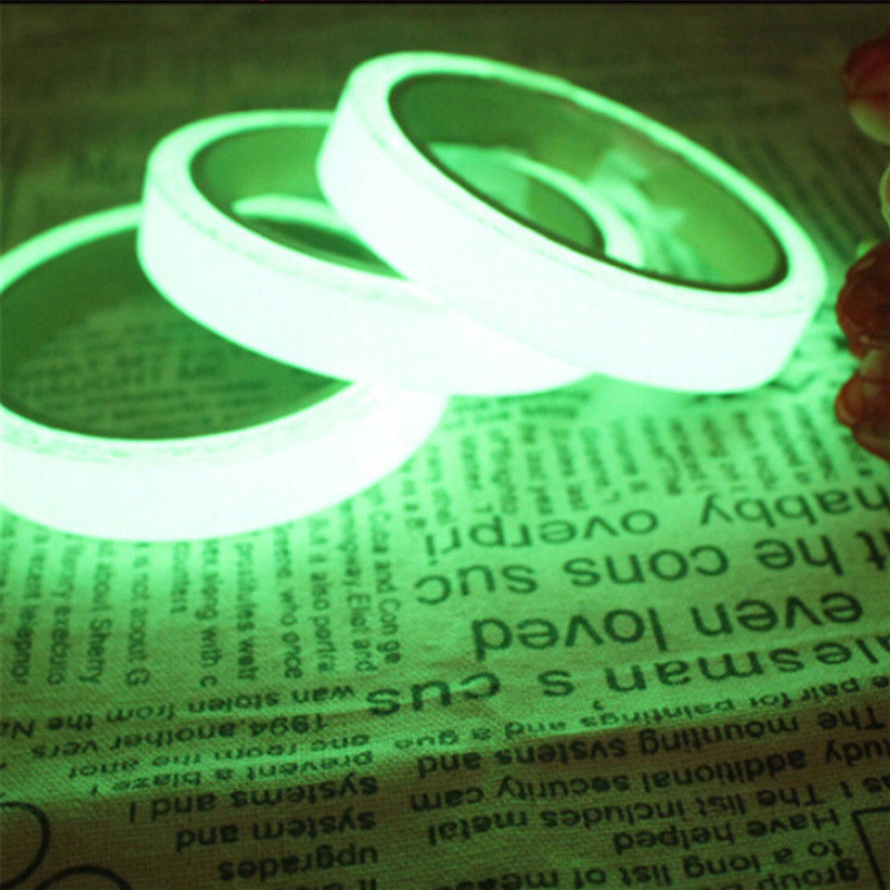 Green Luminous Tape Self Adhesive Glow In The Dark Stickers Stage Decorative Luminous Fluorescent Ta
