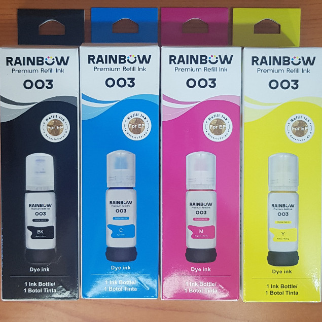 TINTA EPSON 003 RAINBOW / TINTA RAINBOW EPSON 003 / TINTA REFILL EPSON
