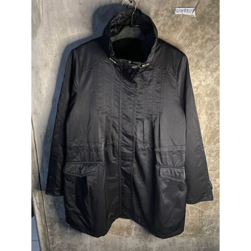 .JAKETT TEBAL PARKA CEWER BRAND 1492MILES WARNA HITAM NO MINUS SIZE M