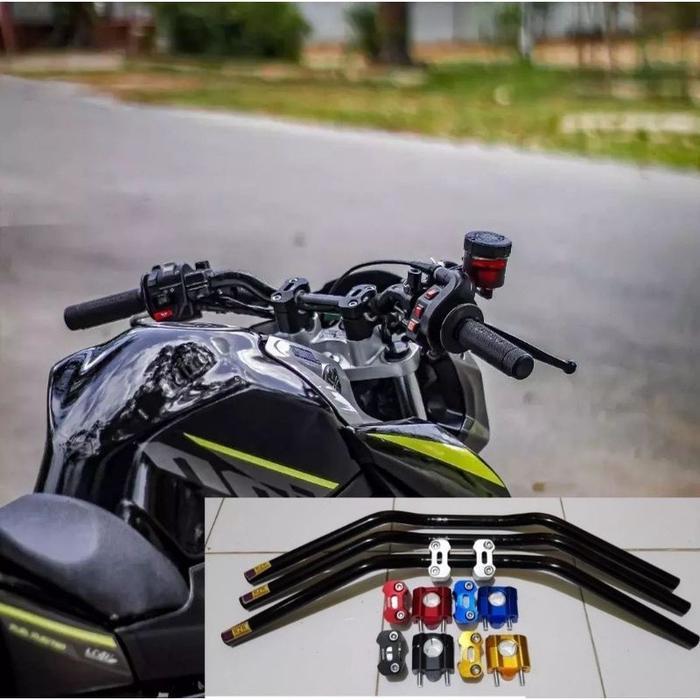 Stang stir roadrace Rzr pnp vixion 150 new old stang rzr pnp vixion universal - raiser biru