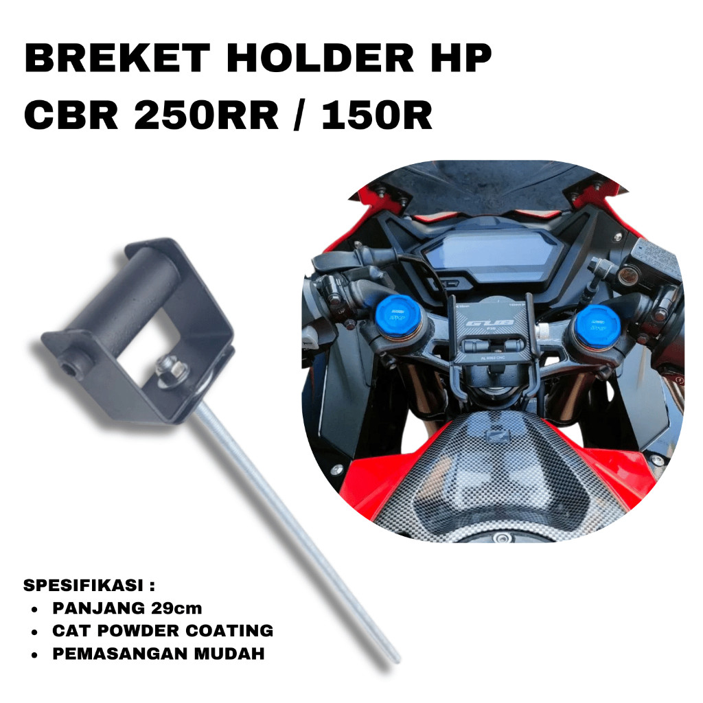 Breket Gps Holder Hp CBR250RR CBR 150R Facelift K45R K45N K45G CBR150 Lokal - Dudukan Holder Handpho