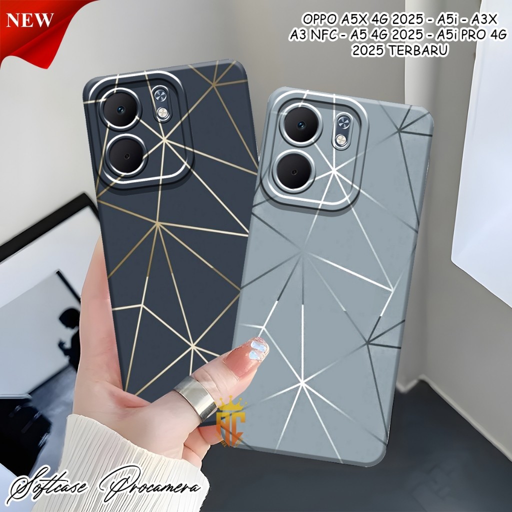 Softcase Hp Oppo A5x 4G 2025 - A5i - A3x - A3 NFC - A5 4g 2025 - A5i PRO 4G 2025 Terbaru Softcase Ab