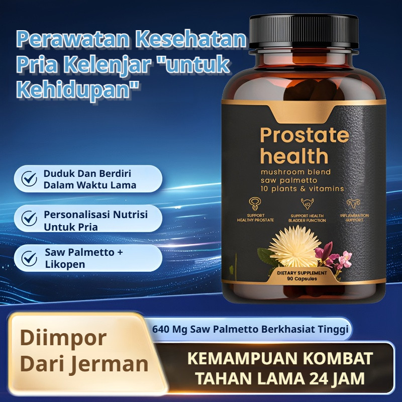 RM COD + Gratis Ongkir Kapsul Kesehatan Prostat / Kapsul Prostat Herbal / Kapsul Kesehatan Pria /