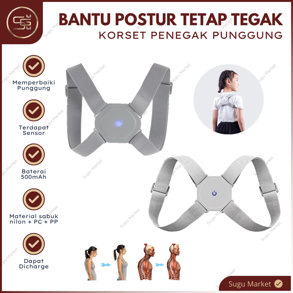 Alat Penegak Punggung | Alat Terapi Punggung | Alat Penyanggang Punggung Bungkuk | Korser Penegak Pu