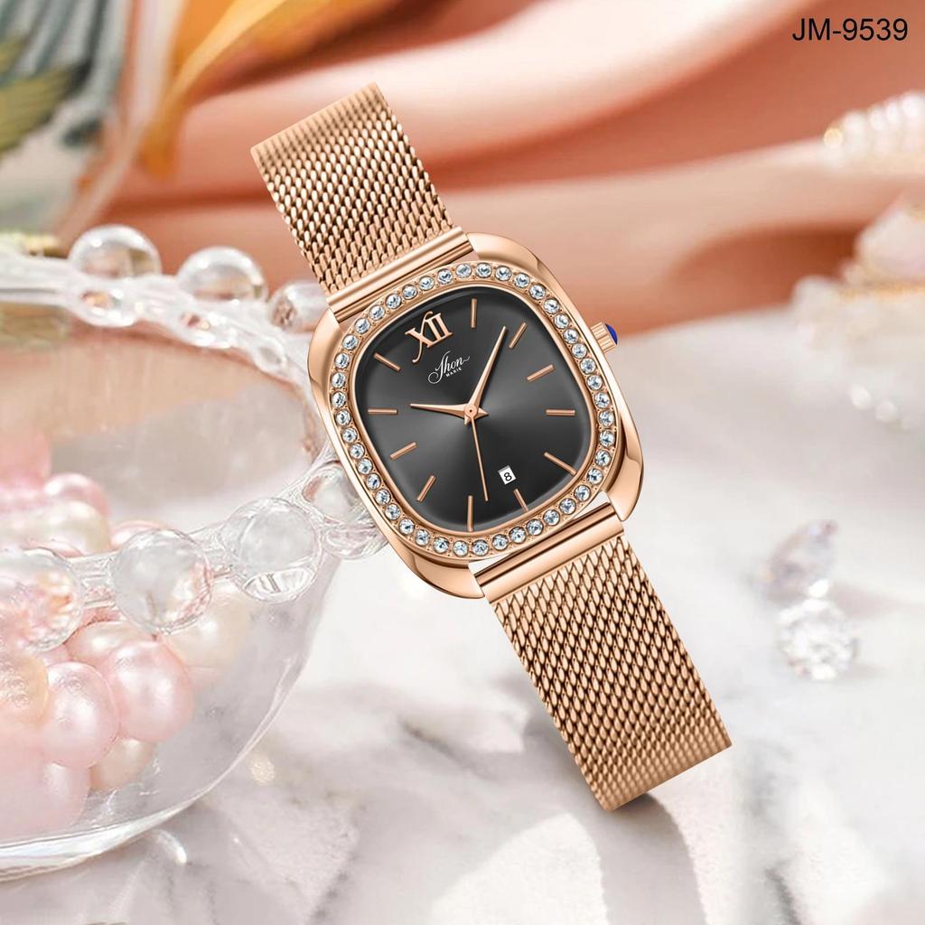 Jam Tangan  Jam Tangan Jhon Marie 9539 Rantai Tali Pasir Water Resistant 3 ATM