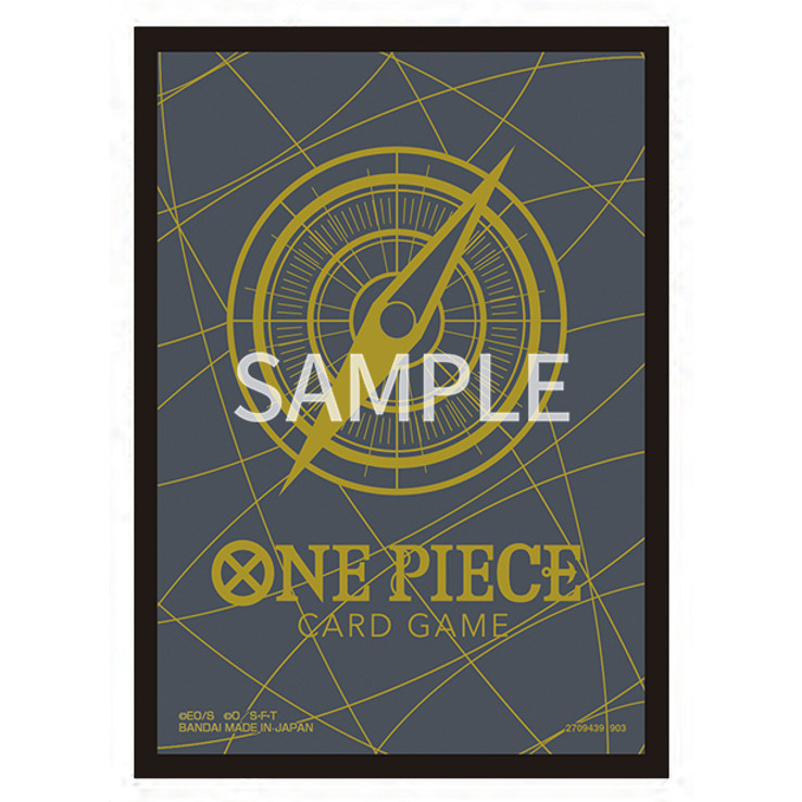 One Piece Limited Card Sleeve 2023 Vol 2 STD Black Gold