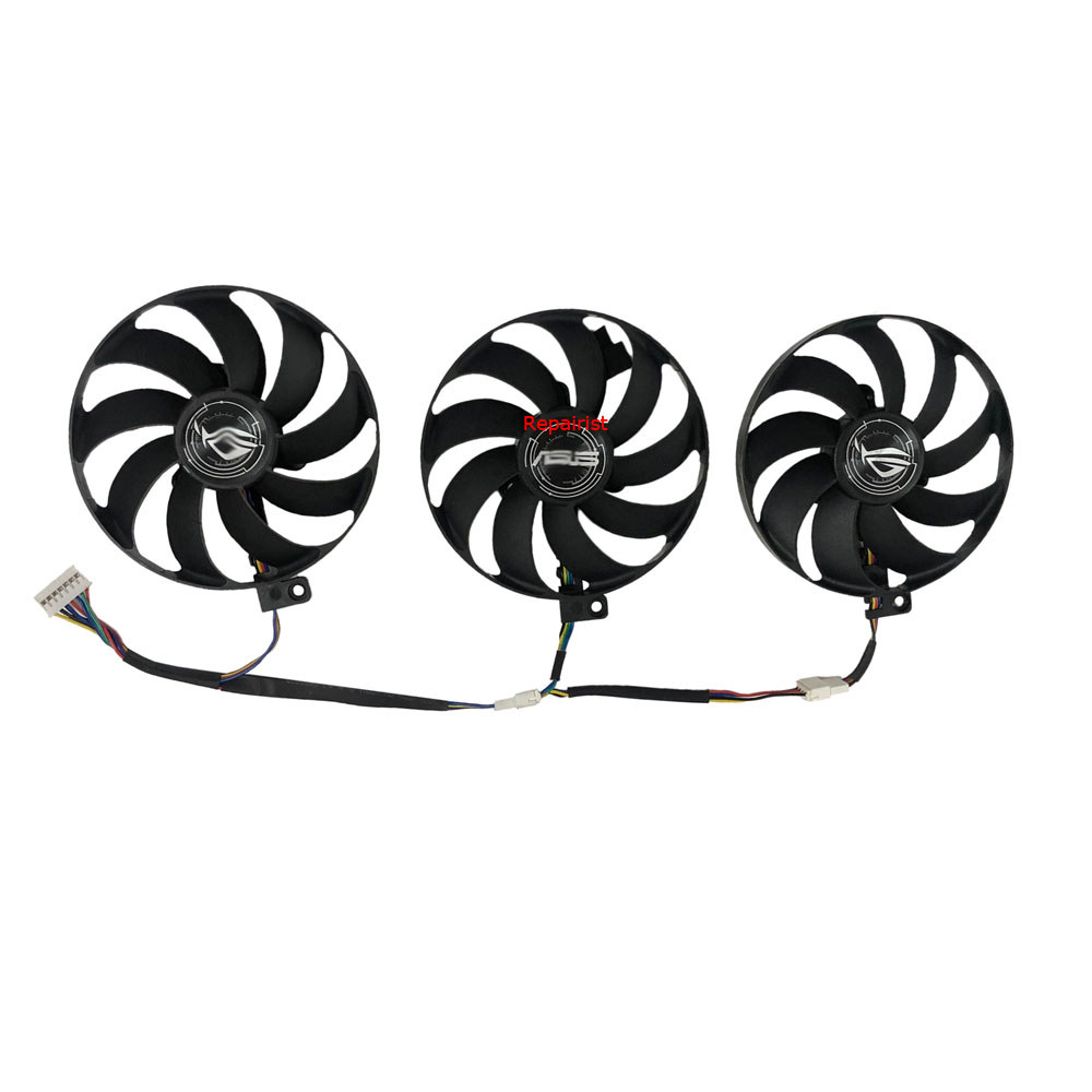 3Pcs/Set,PLD09210S12H,7Pin,GPU Fan,For ASUS ROG STRIX RTX 2080 Ti GAMING,RTX 2070 GAMING OC,ROG STRI