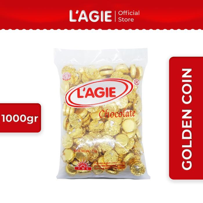 Lagie Coklat Golden Coin Koin Kismis 1kg