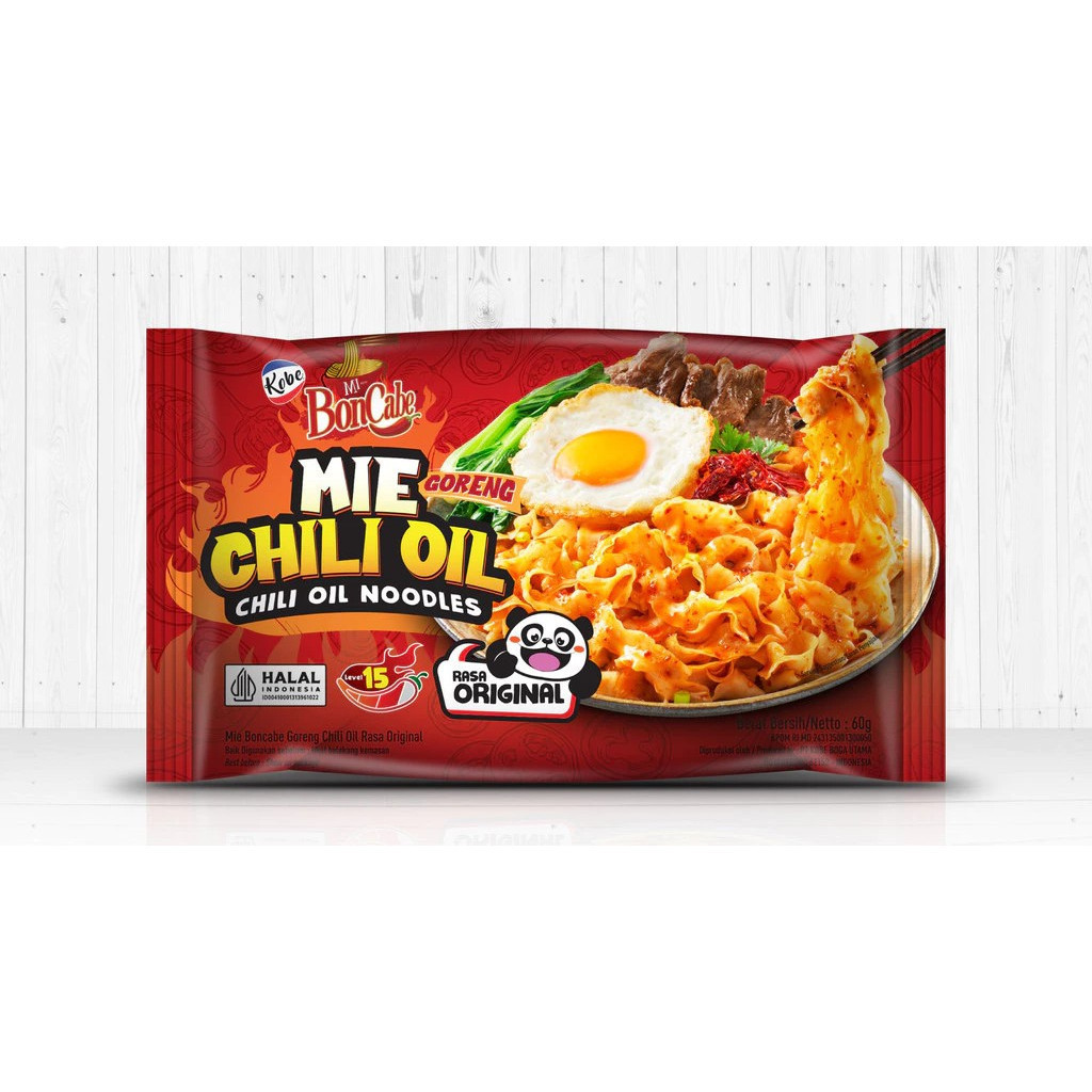 Boncabe Level 15 Mie Goreng Chili Oil 60gr