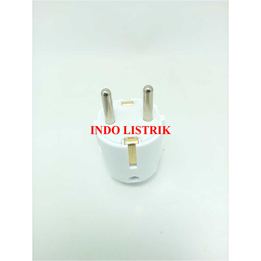 ETERNA Steker Arde Bulat  C 1061 C1061 Original Kuningan SNI Putih