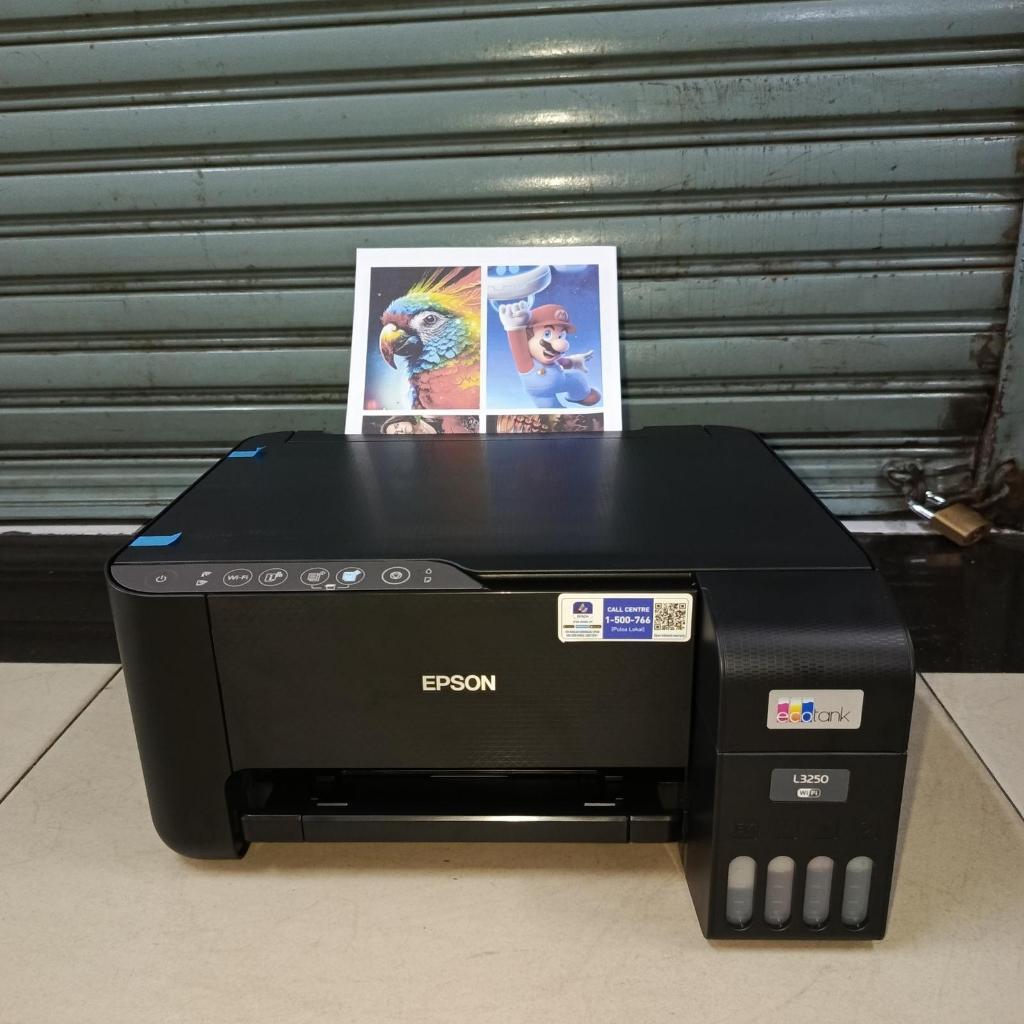 Printer Epson L3250 Bekas Wifi Normal | Print Scan Copy Wireless | L3250 Second Siap Pakai