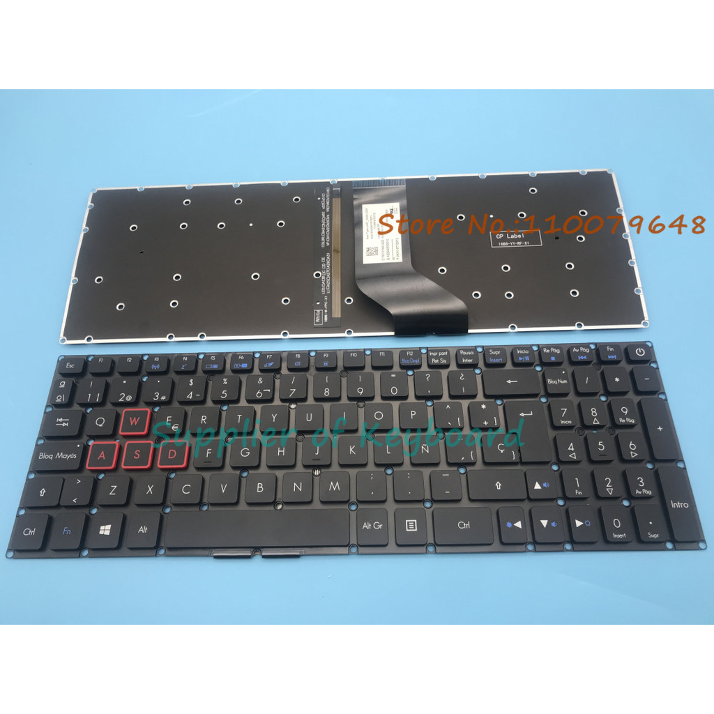 NEW Latin Spanish Keyboard For Acer Aspire VX 15 VX5-591 VX5-591G VX5-793 VN7-593G VN7-793G VX5-591G
