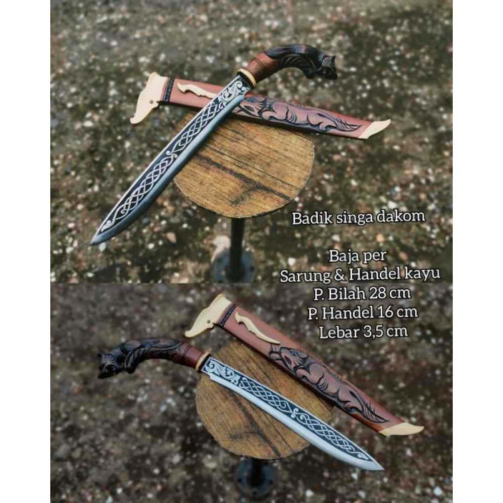 pisau jagal pisau potong golok baja golok sembelih hewan qurban golok cibatu 053 Y4S