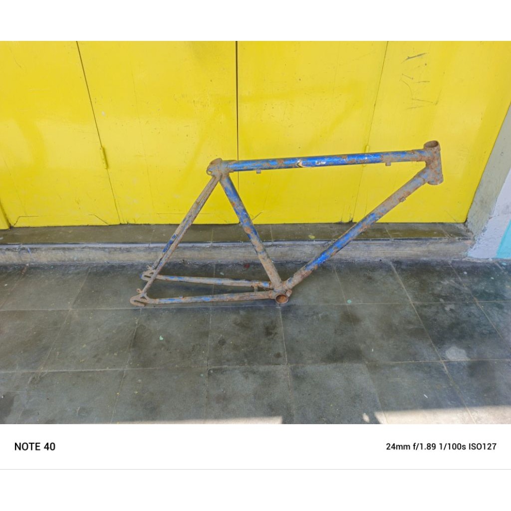 frame sepeda balap 24 entah merk apa antiq no minus