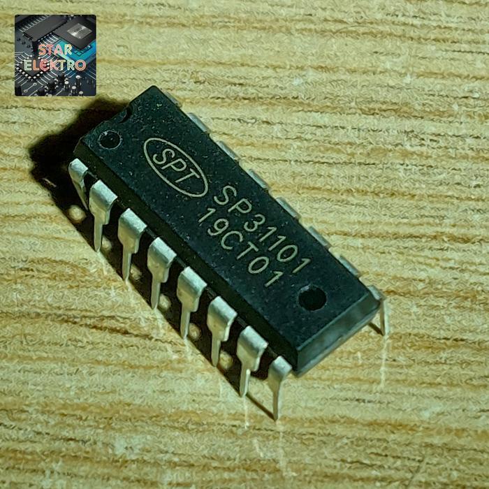 SP31101 Dip-16 Tancap SPT SP 31101 SP311O1 IC Cordless Phones Voice Compression Compander TERBAIK...