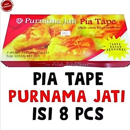 MAKANAN KHAS JEMBER | PIA TAPE | SUWAR SUWIR