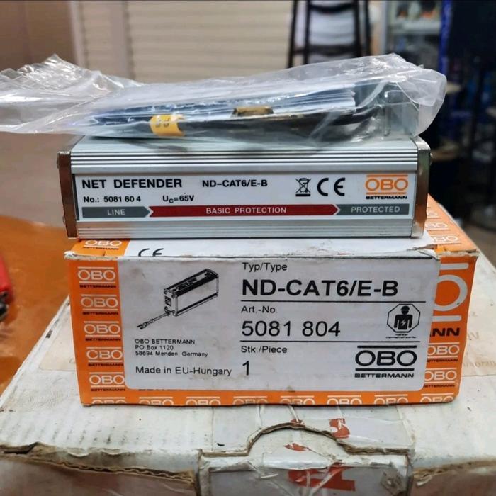 Surge Arrester OBO Betterman ND-Cat6/E-B Net Defender