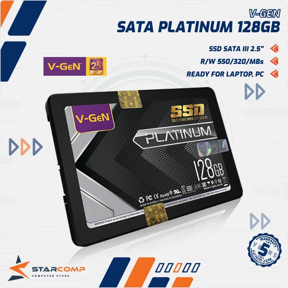 SSD V-GEN 128GB SATA III PLATINUM VGEN
