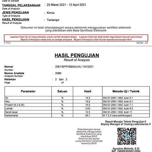 Pakan Konsentrat Sapi, Kambing, Domba Tinggi Nutrisi SUPERFEED- 520 kg