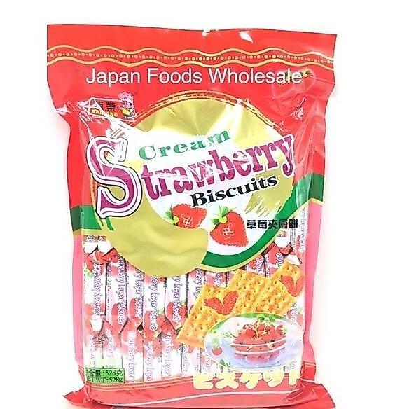 BAIRONG STRAWBERRY LAYER BISCUITS