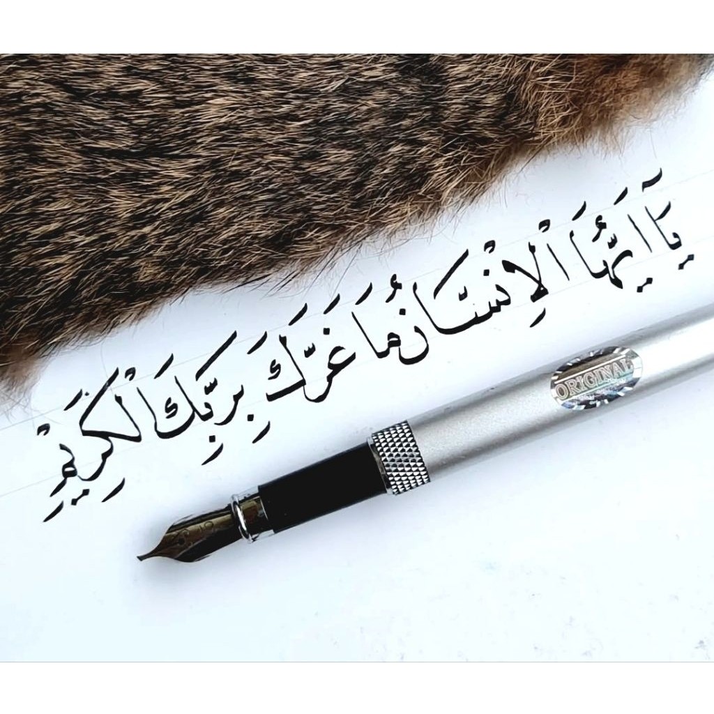 (baca deskripsi) 1 pcs Fountain pen kaligrafi A8 - pulpen kaligrafi - pena ijazah - pulpen ijazah - 