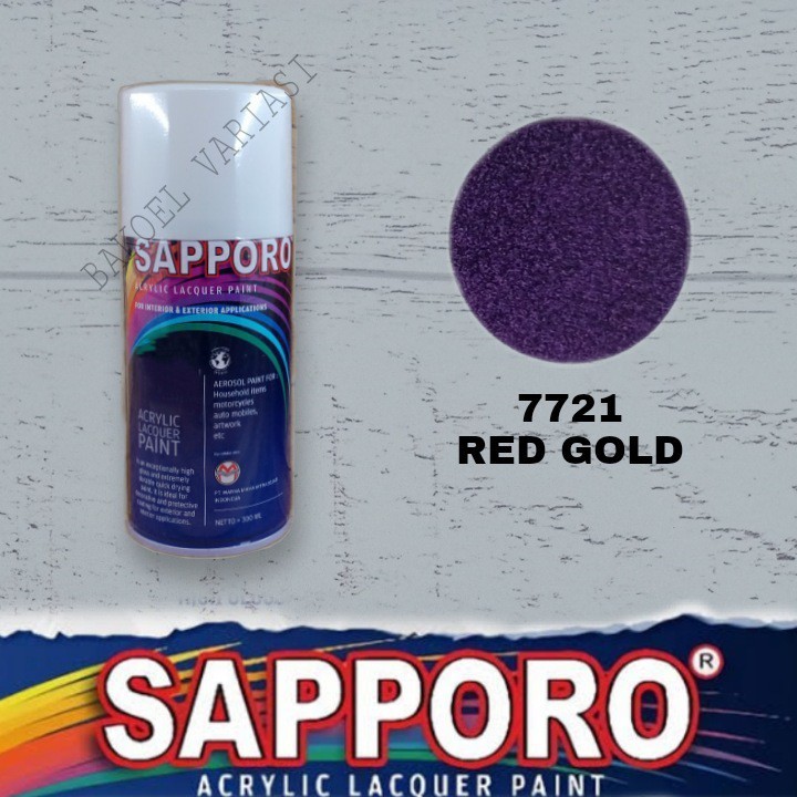 Sapporo Paint Red Gold 7721 Bunglon