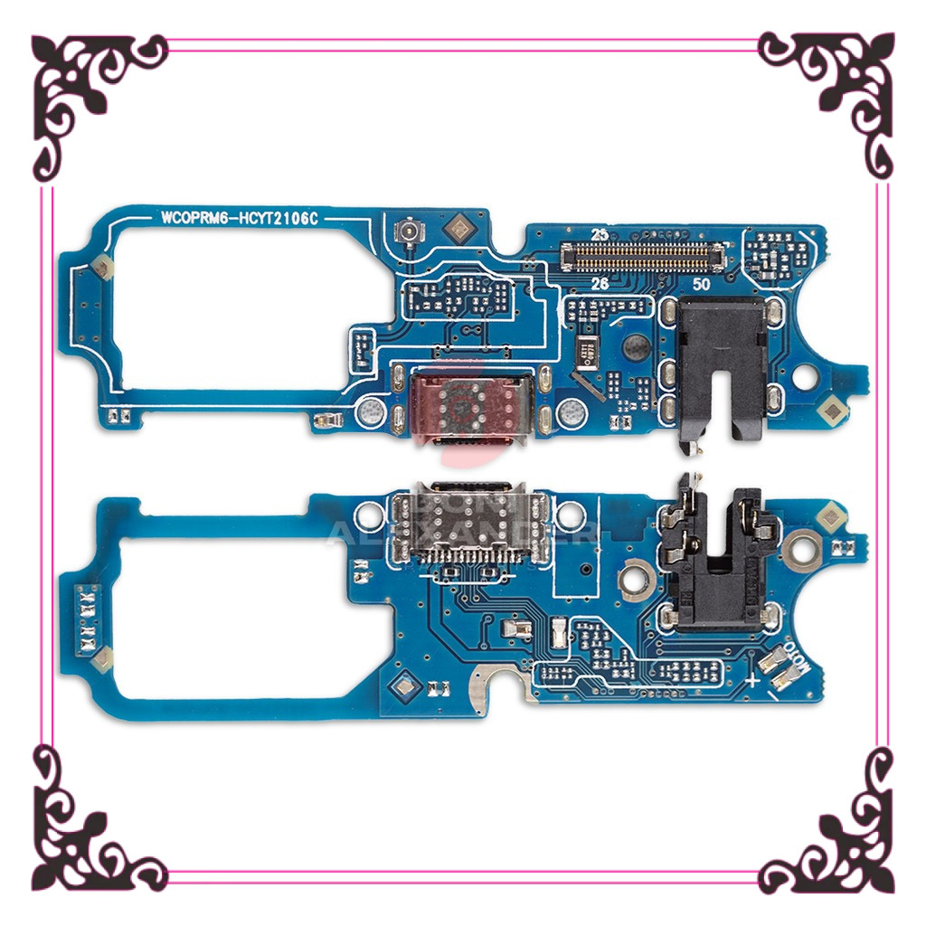 PAPAN CAS / CONNECTOR CAS / PCB CAS REALME 6 / REALME NARZO