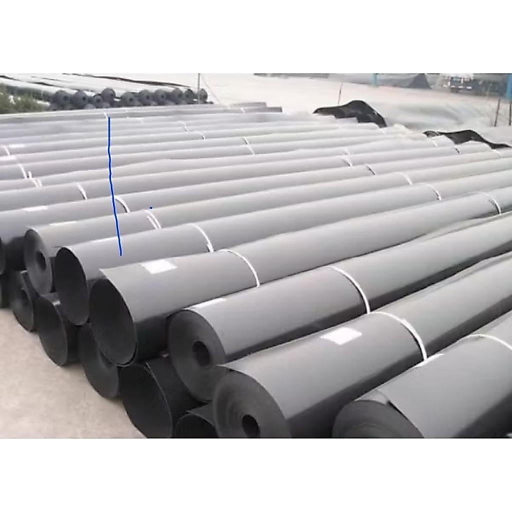 karpet Tambak Geomembrane HDPE 0.5mm Lebar 3 Meter