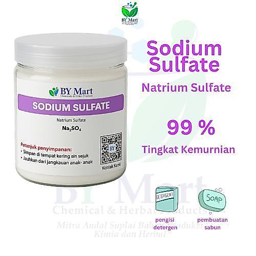 BY KIMIA & HERBAL - Sodium Sulfate / Sodium Sulfat / Natrium Sulfate / Natrium Sulfat / Bahan