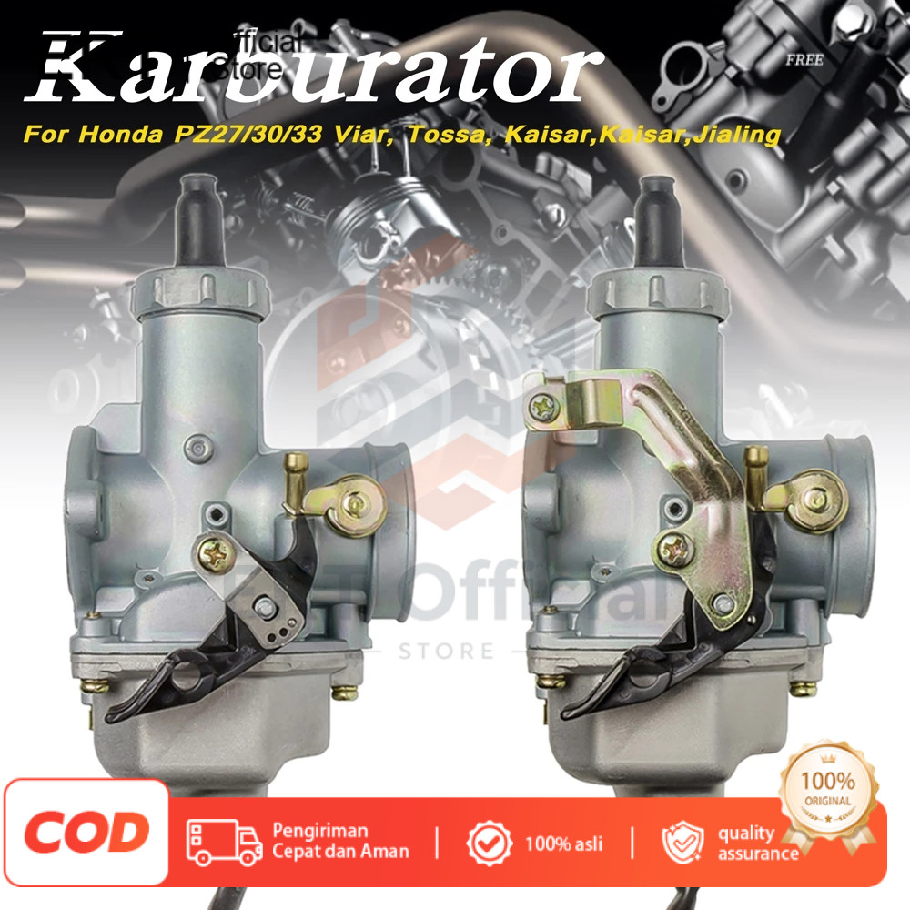 Karburator PZ27/30/33 Original – Untuk Viar, Tossa, Kaisar, Jialing, Nozomi, Happy 150cc 200cc 300cc