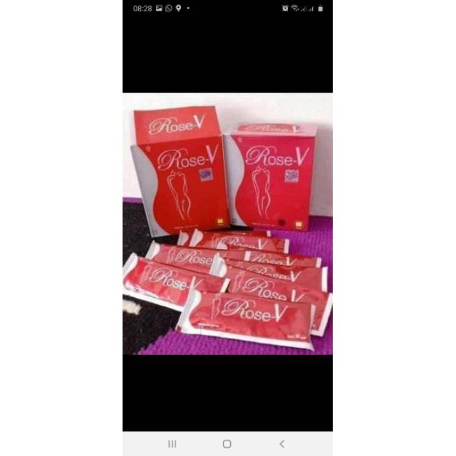 Rose V 1 Box 15 Sachet - Mengatasi Masalah Kewanitaan