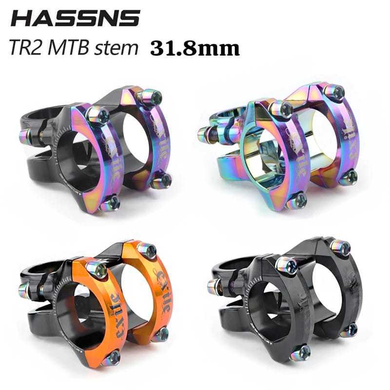 Foto Stem Pendek KRSEC Hassns Exile 31.8 x 40 mm clamp 31.8 Sepeda MTB Enduro Downhill