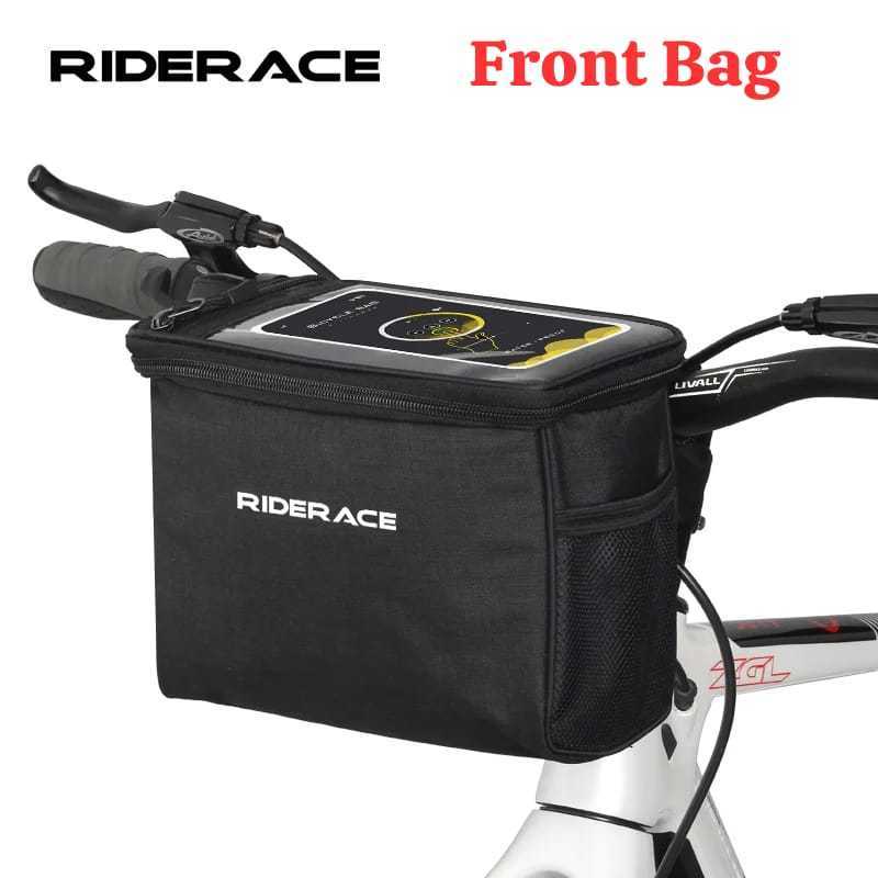 Foto Riderace Tas Depan Sepeda Handlebar Stang Stir Front Bag Thermal Storage Sepeda Seli Gravel Touring