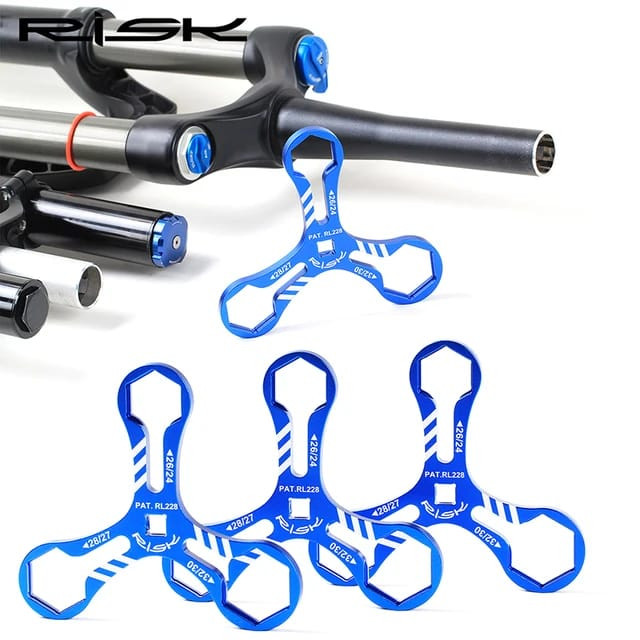 Foto Risk Tool Alat Kunci Pas Buka Fork 24 26 27 28 30 32mm Ring Sepeda MTB