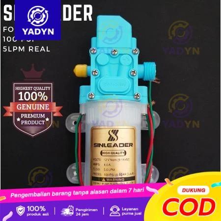 Pompa DC Dinamo Sprayer elektrik Sinleader Transparant 4949 - Otomatis Bertekanan tinggi