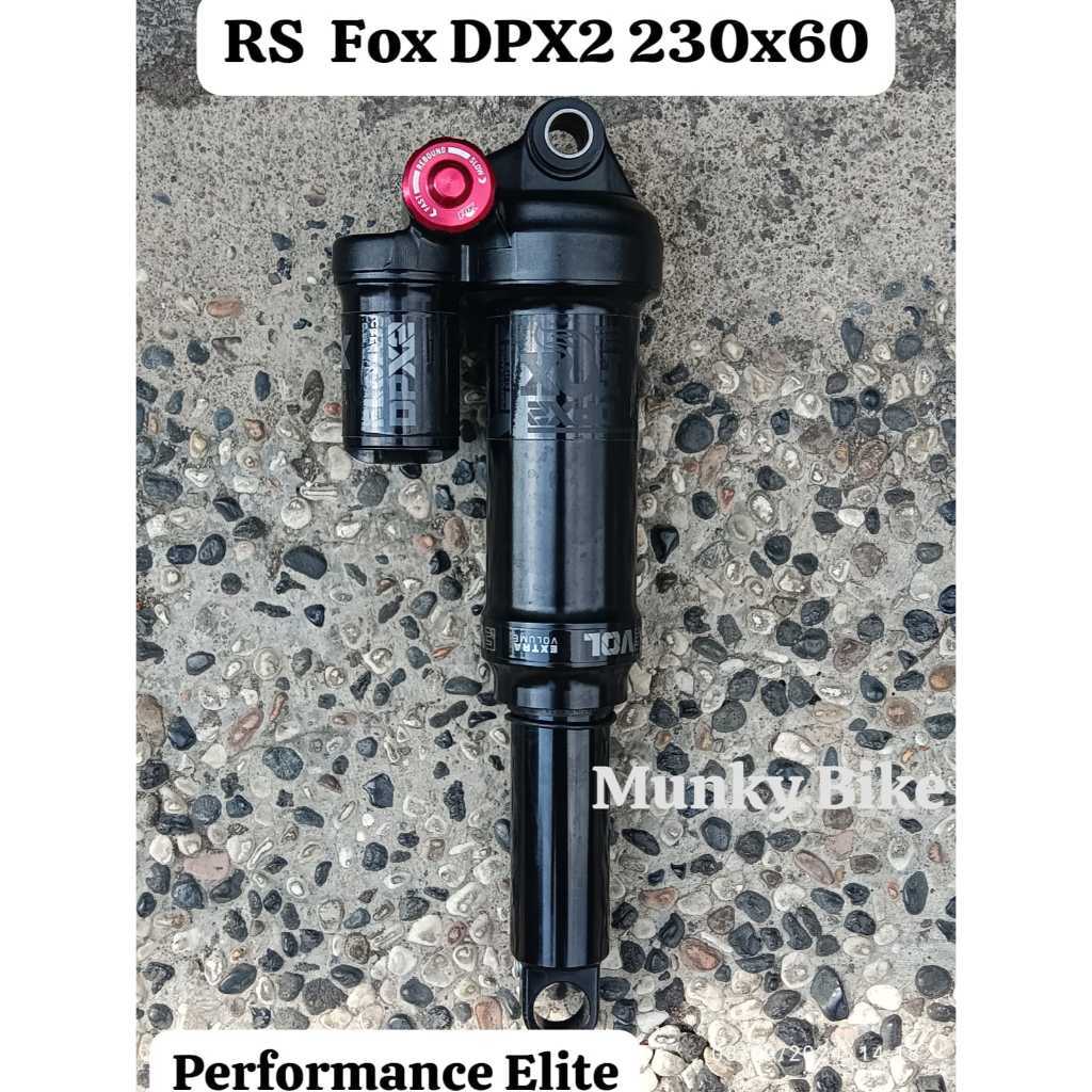 Foto Rear Shock Fox DPX2 230 x 60 mm 230mm Eyelet Mounting Like New Sepeda MTB Enduro